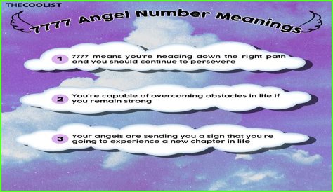 Angel Numbers - Number Sequences - Repeating 7's  7 77 777 7777