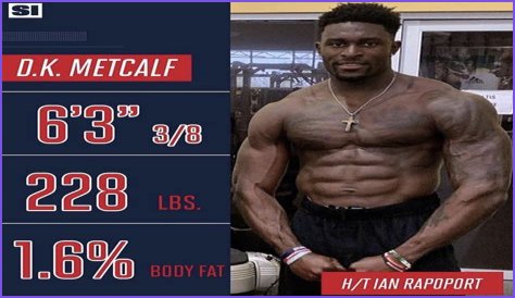 D.K. Metcalf Facts; Age, Girlfriend, Parents, Siblings, Height, Weight